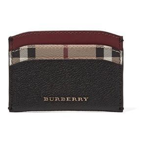 Burberry Classic Leather Cardholder Wallet 💯 auth